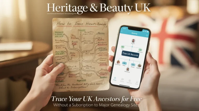 How to trace your UK ancestors for free without a subscription to major genealogy sites.