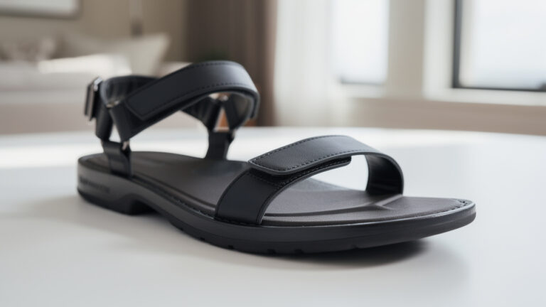 The simple trick that removes footprint marks from sandals and makes them look brand new